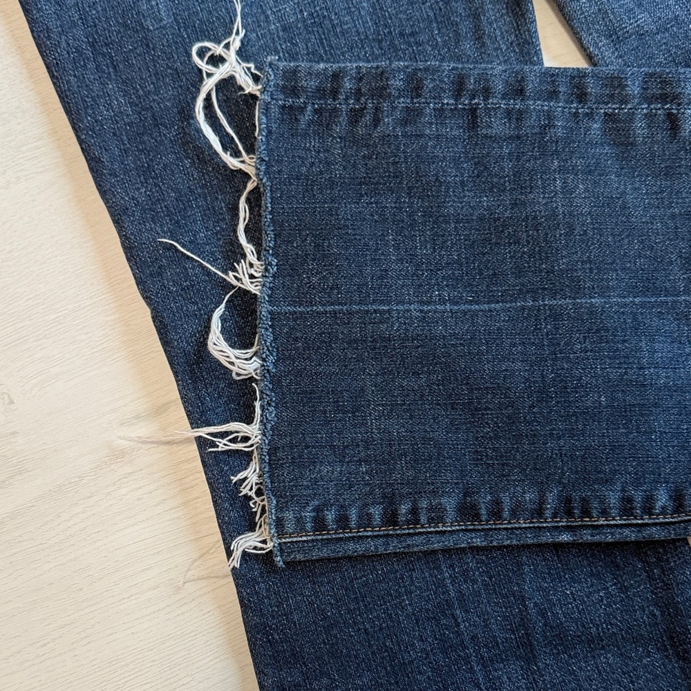 Maternity (COH) Citizens Of Humanity Blue Straight Leg Jeans - Picture 5 of 12